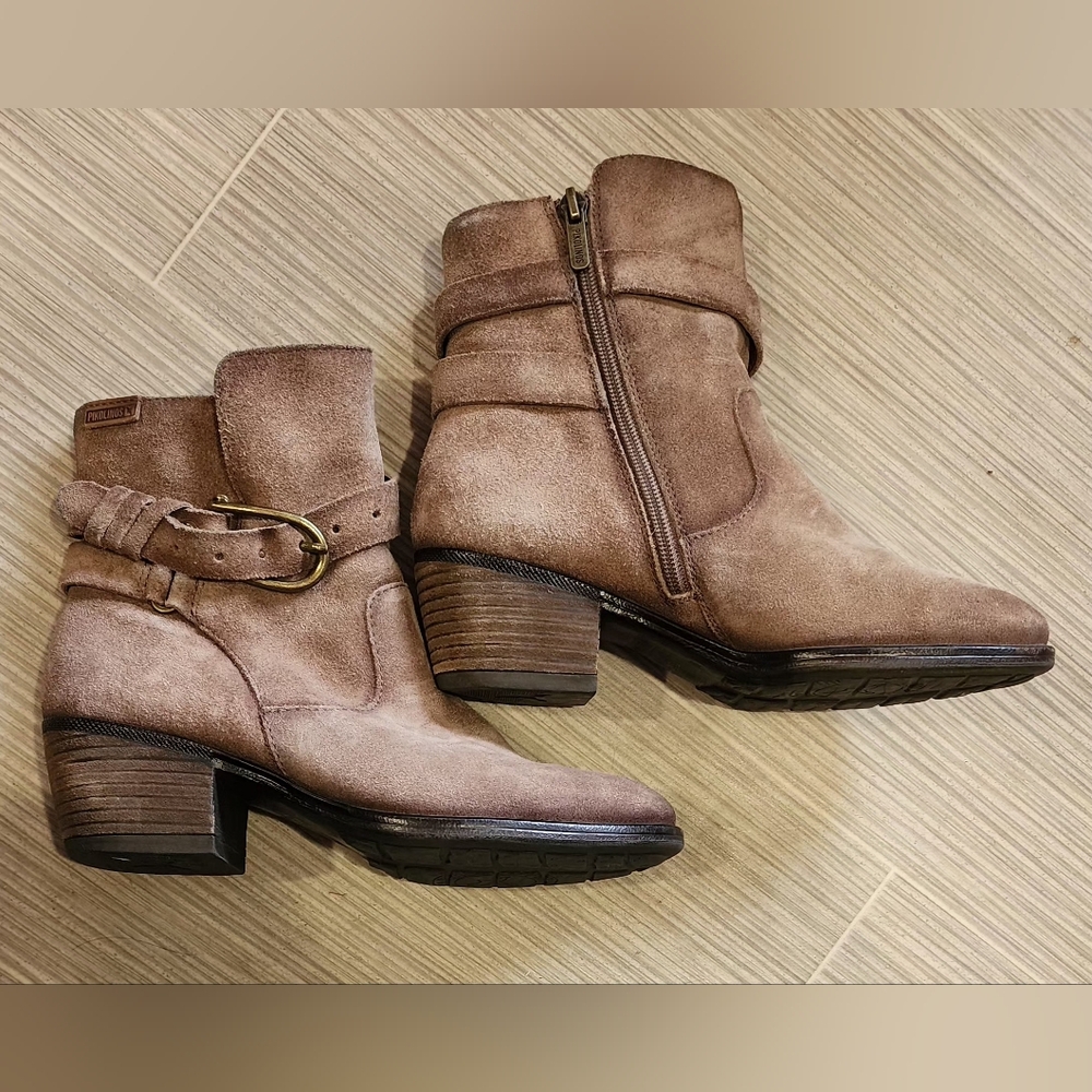 Pikolinos Women's Tan Ankle Boots,  Size 36 (5.5-6 US)